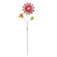 thumbnail image 1 of Miangastore Flower Garden Stake Decor Red Iron Weather Resistant 1Set, 1 of 8