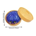 thumbnail image 2 of Glitter Colorful Dumpling Squishy, Mystery Dumpling Squishy Large with Steamer, Squishy Dumpling Doll with Cute Expressions, Silicone Bun Sensory Fidget Dolls, Hand Pinching Decompression Dolls, 2 of 4