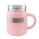 thumbnail image 3 of Paquete con 10 piezas de Taza cerámica tarro con placa metálica rosa 7.5 x 12, 3 of 4