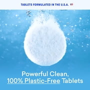 BLUELAND Toilet Bowl Cleaner Tablets, Starter Set, 14 Count with Tin, Lemon Cedar, Plastic-Free, No Harsh Chemicals, Plant-Based