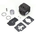 thumbnail image 2 of Cylinder Piston Assembly,37mm Cylinder Piston Gaskets Brush Cutter Rebuild Kit Cylinder Piston Rebuild Kit Enhanced Features, 2 of 8