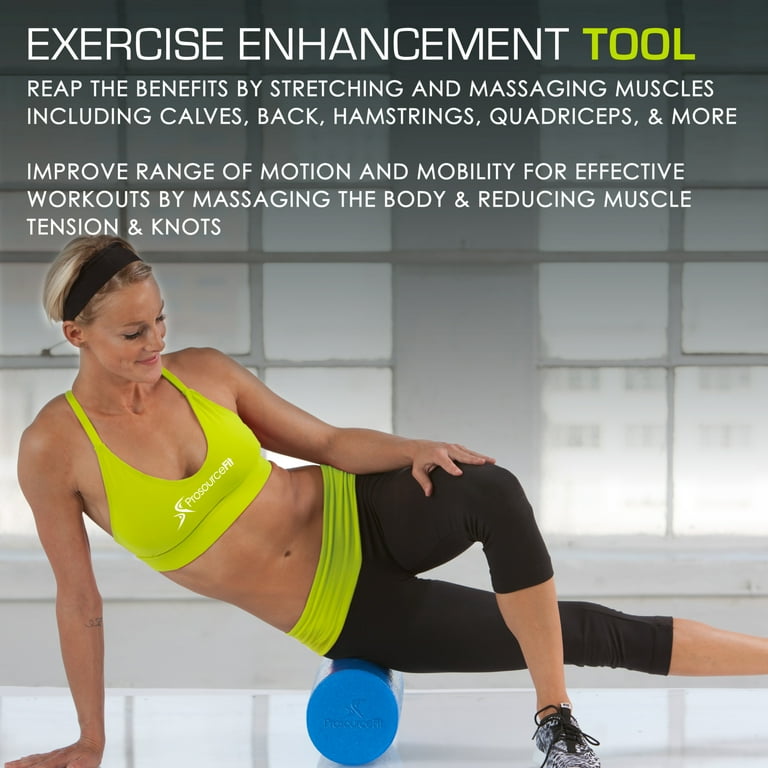 ProsourceFit Flex Foam Rollers, Full and Half, 36