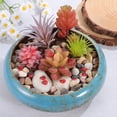 thumbnail image 2 of 100 minifiguras de mariquita de resina, figuras de animales en miniatura, pequeñas estatuas de mariquita para decoración de jardín, pequeñas figuras de resina para ocultar., 2 of 7