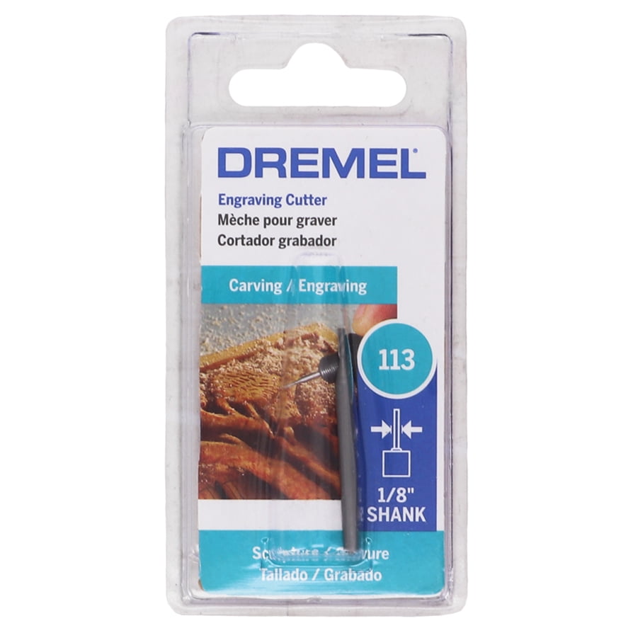 Dremel 113 Engraving Cutting Bit for Rotary Tools 3000, 4000 (4-Pack)
