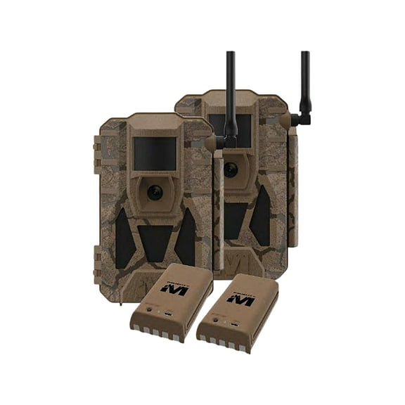 Muddy Matrix 2.0 Cellular Trail Camera 2-Pack, Auto Network, 36MP, 1080p Video, MUDMTRX2LCC2PK