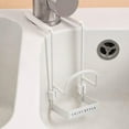 thumbnail image 5 of Sink Caddy Sink Sponge Holder, Small Kitchen Bathroom Metal Organizer Faucet Rack Shower Tray-Fix Around Faucet, 5 of 5