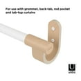 thumbnail image 4 of Umbra Bellwood White 2.5cm Adjustable Curtain Rod, 42.00 in, 4 of 10