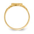 thumbnail image 2 of 14k Yellow Gold Baby Heart Signet Ring, 2 of 9