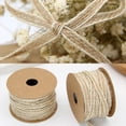 thumbnail image 2 of Moins de 5 Rouleaux de Jute Attachés pour Décoration de Mariage 0.5cmx10m, 2 of 9