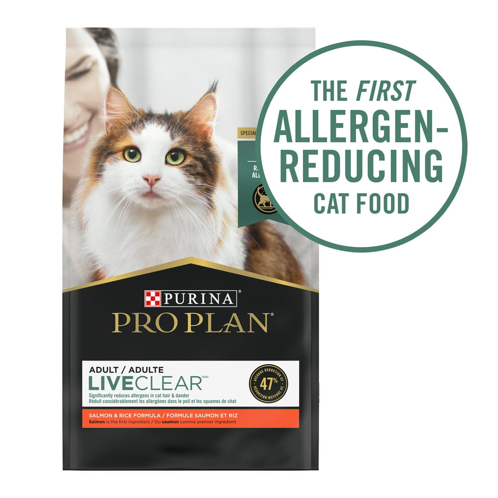 Purina Pro Plan High Protein Dry Cat Food With Probiotics, LIVECLEAR