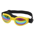 thumbnail image 1 of Milisten 1Pc Dog Sunglasses Eye Wear Protection Collapsible Pet Goggles UV Protection Goggles with Strap(Yellow), 1 of 6