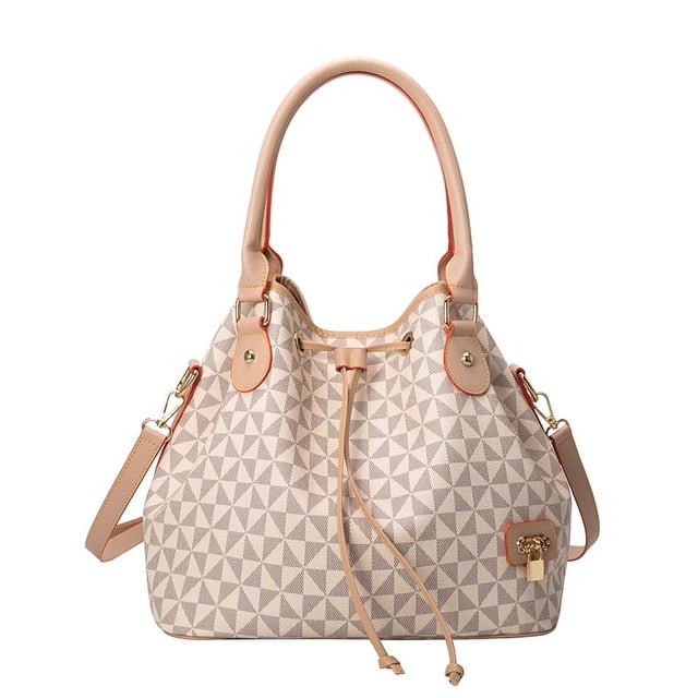 Bolsos de mujer Bolso de hombro con asa superior de cuero de PU Bolso de hombro tipo bandolera Diseño Bolso de mano de lujo Blanco Rojo Verde