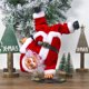 thumbnail image 1 of Navidad eléctrica Adorno de muñeca de Papá Noel Canto Baile Juguetes de Navidad Navidad Hogar Decoración de vacaciones Niños Música linda Juguete de regalo para niños JAMW Sencillez, 1 of 5