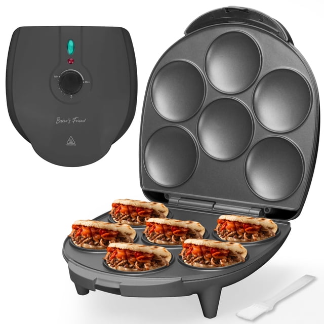 Máquina eléctrica para hacer arepas, amiga de Baker con Browning Control