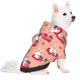 thumbnail image 2 of Fotbe Bunny And Strawberry Sudadera con Estampado para Perros Pequeños – Suéter con Capucha para Mascotas, Tela Suave de Forro Polar con Bolsillo-Medium, 2 of 7