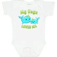 thumbnail image 3 of Inktastic My Yaya Loves Me Cute Narwhal Boys or Girls Baby Bodysuit, 3 of 5