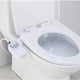 thumbnail image 5 of Sin electricidad Tapa de inodoro inteligente Enjuague Asiento de bidé Pulverizador de agua Limpieza Boquilla doble(3/8), 5 of 8