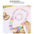 thumbnail image 1 of Collar de colores caramelo, joyería infantil, collar de cuentas, pulsera, conjunto de dos piezas de accesorios., 1 of 6