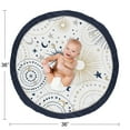 thumbnail image 3 of Sweet Jojo Designs Celestial Blue Gold and Grey Baby Play Mat, 3 of 4