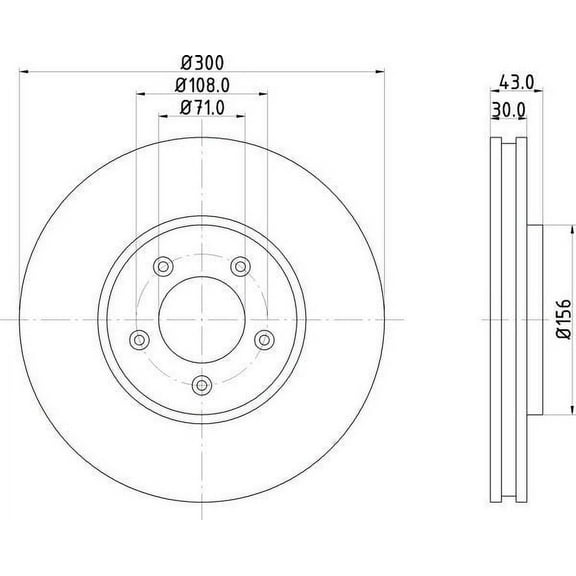 Hella 355122132 Hella Pagid - High Carbon and Fully Coated