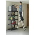 thumbnail image 2 of COSCO 3-Step 5' Lite Solutions Folding Step Stool (Black), 2 of 9