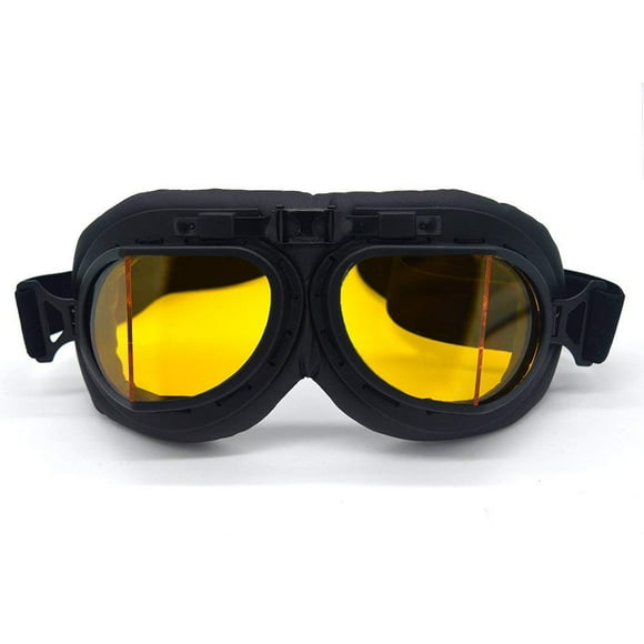 Gafas de moto evomosa retro antivaho para hombre y mujer