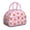 Pink-107, variant on Big Eyes Owl Lunch Bag – Cute Snowy Owl Cartoon Design with Night-Inspired Pattern