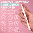thumbnail image 3 of Hydro GYN Vaginal Moisturizer | Long Lasting for Vaginal Dryness & Irritation | Hyaluronic Acid & Vitamin E | Feminine Care Hormone Free | Pre and Post Menopausal | 12 Vaginal Suppositories, 3 of 7