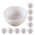 thumbnail image 1 of HEATSHAKING 15 Pcs Bols Miniatures pour Décoration de Nouvel An en Plastique Blanc Rond Compact, 1 of 8