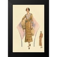 thumbnail image 2 of Vintage Fashion 17x24 Black Modern Framed Museum Art Print Titled - Modeles Originaur: For a Daytime Affair, 2 of 5