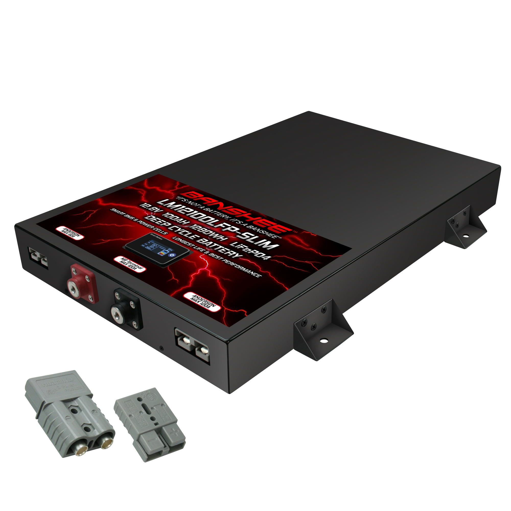 Ditch Lead Acid: Banshee 12V 100Ah LiFePO4 Slim Battery for RVs, Boats, & 4WD