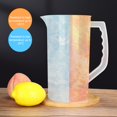 thumbnail image 4 of Manual Juice Extractor Blender, 2000ML Capacity PP Manual Juice Extractor Clear Scale Tight Lid  for Cold Drink, 4 of 7
