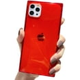 thumbnail image 1 of Square Cases Reinforced Corners TPU Cushion, Crystal Clear Slim Cover Shock Absorption TPU Silicone Cases(iPhone 11Pro max), 1 of 7