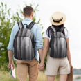 thumbnail image 4 of Easygdp Monochrome Abstract Lines Mochila de Lona Resistente para Laptop, Compatible con Laptops de 15 a 17 pulgadas, Ideal para Escuela, Trabajo y Viajes-Medium, 4 of 5