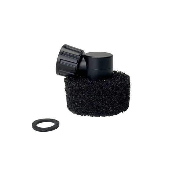 Aquascape 78343 AquaGarden Mini Pond and Waterfall Low Suction Fitting and Filter Sponge, Black