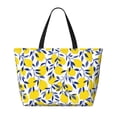 thumbnail image 2 of Honeii Tropical Lemon for Tote Bag with Adjustable Strap,Beach Bag, Waterproof Sandproof Beach Tote Bag, Large Capacity Foldable Beach Bags, 2 of 7