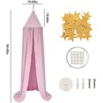 thumbnail image 2 of Bed Canopy,bed Canopy For Girls,bed Canopy For Boys,chiffon Mosquito Net,mosquito Net,play Reading, 2 of 4