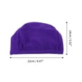 thumbnail image 4 of Gorros de Natación 1 Pc Elasticidad 5.51"x8.66" Morado, 4 of 6
