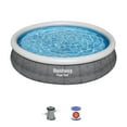 thumbnail image 6 of Bestway Fast Set 12’ Inflatable Round Soft Sided Above Ground Pool Set, 6 of 6