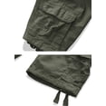 thumbnail image 3 of TRGPSG Men's Camo Multi-Pocket Relaxed Fit Casual Shorts,Outdoor Camouflage Twill Cargo Shorts 11" Inseam(No Belt),Light Army 36, 3 of 9