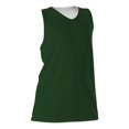 thumbnail image 2 of Alleson Athletic Women's Reversible Racerback Tank 506CRW Forest/ White XL, 2 of 2