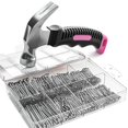thumbnail image 2 of INCLY 620 PCS Small Nails for Hanging Pictures Assortment Kit with 8oz Pink Small Hammer, Mini Hamm, 2 of 5