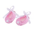 thumbnail image 2 of Zapatos De Satén De Baile De Ballet Para 18 " Doll White SM SunniMix American Dolls Shoes, 2 of 8