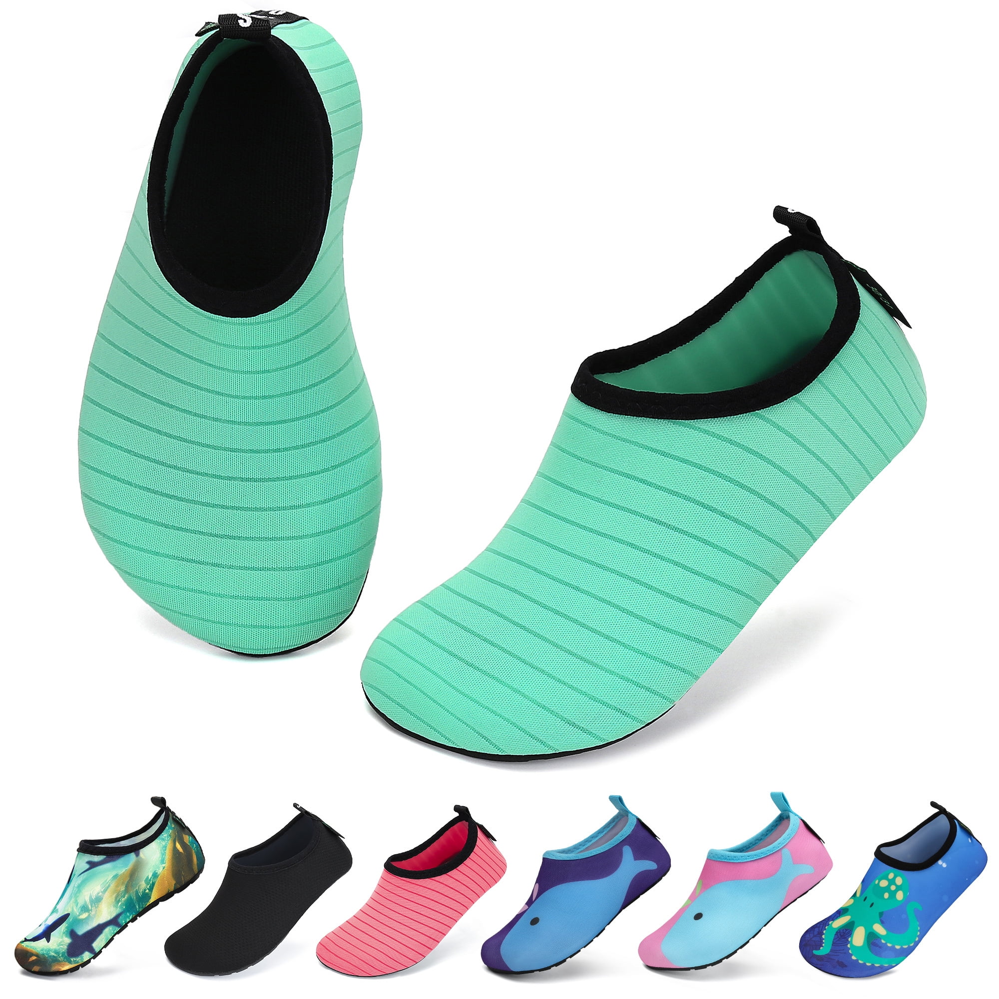 SAGUARO Kids Water Shoes Socks Barefoot Skin Swim Shoes 