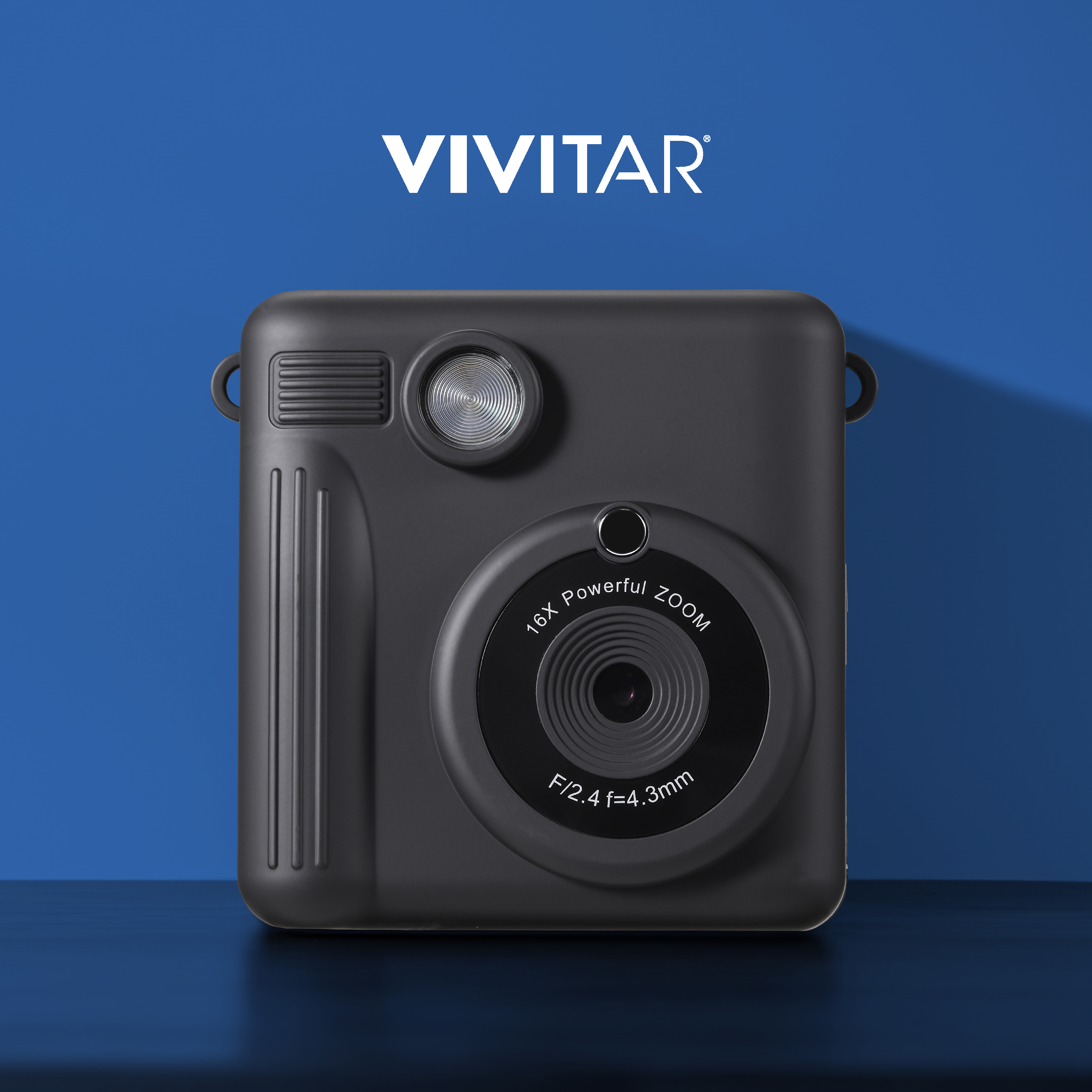 Vivitar InstaPrint Digital Camera with Built-In Printer, Gray photo 6