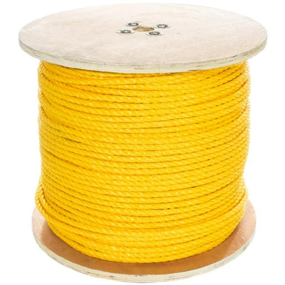 GOLBERG Twisted Polypropylene Rope 1/4", 5/16", 3/8", 1/2", 5/8", 3/4" Several Colors