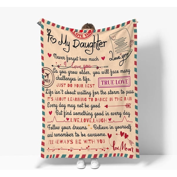 LHSHID I Love You Gifts Blanket 100 Languages Blanket Gifts for Mom Women Wife Girlfriend Mothers Day Anniversary Couple Birthday Soft Warm Flannel Hugs Throw Blankets White 40x50in