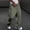 Army Green, variant on Men's Wide Leg Regual Fit Y2K Hip Hop Streetwear Pants Casual Skateboard Trousers Multicolor XXL