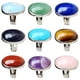 thumbnail image 5 of de de boda de piedras preciosas ovaladas de cristal natural Ópalo Hugo Anillo ovalado de Cystal, 5 of 6