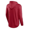 thumbnail image 3 of Men's Fanatics Red Tampa Bay Buccaneers Front Runner Long Sleeve Hooded T-Shirt, 3 of 3